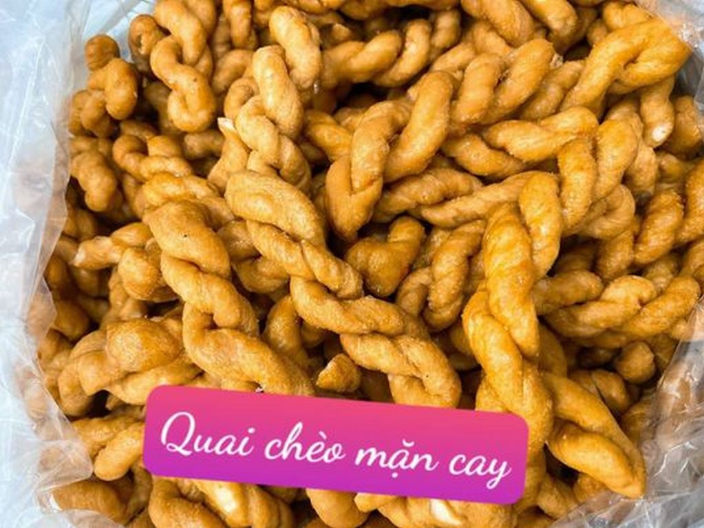 Bánh Quai Chèo Mắm Mặn - Siêu Ngon 100g