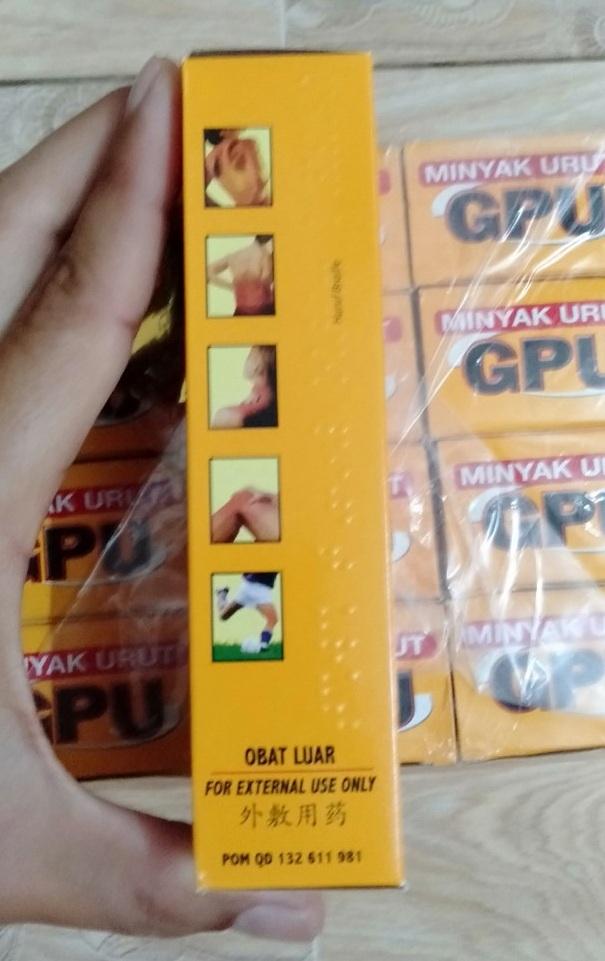 Combo 3 chai Dầu xoa bóp GPU