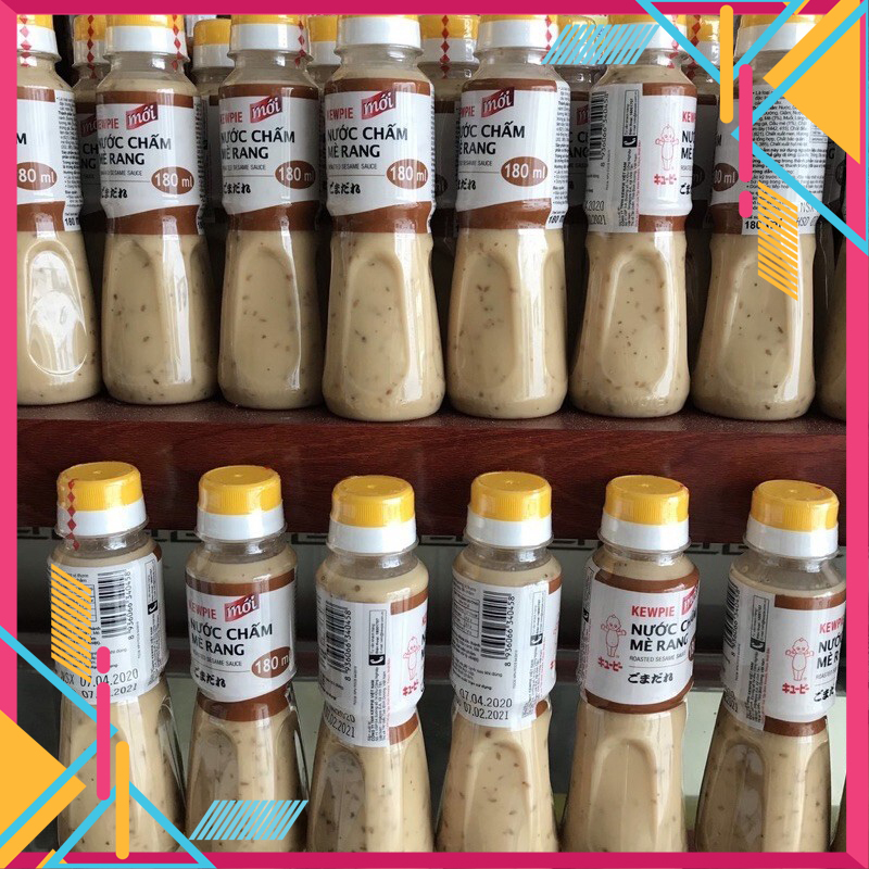 Chai nước sốt mè rang 180ml