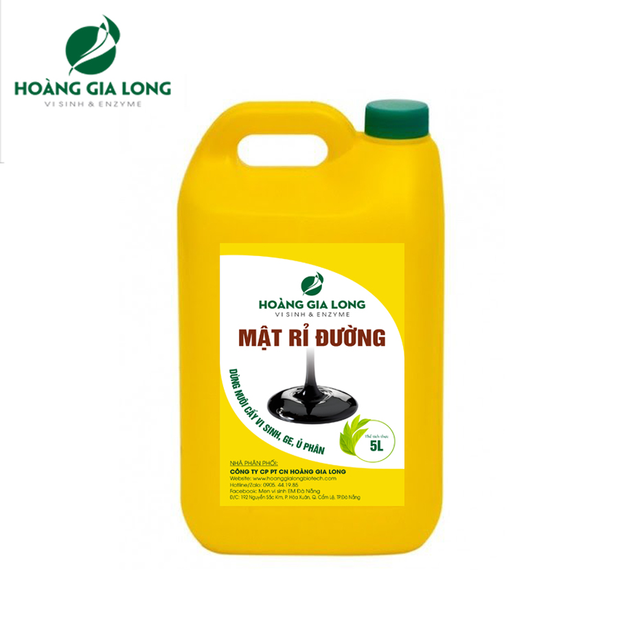 Mật rỉ đường nuôi cấy vi sinh (can 5 lít = 6.5kg)