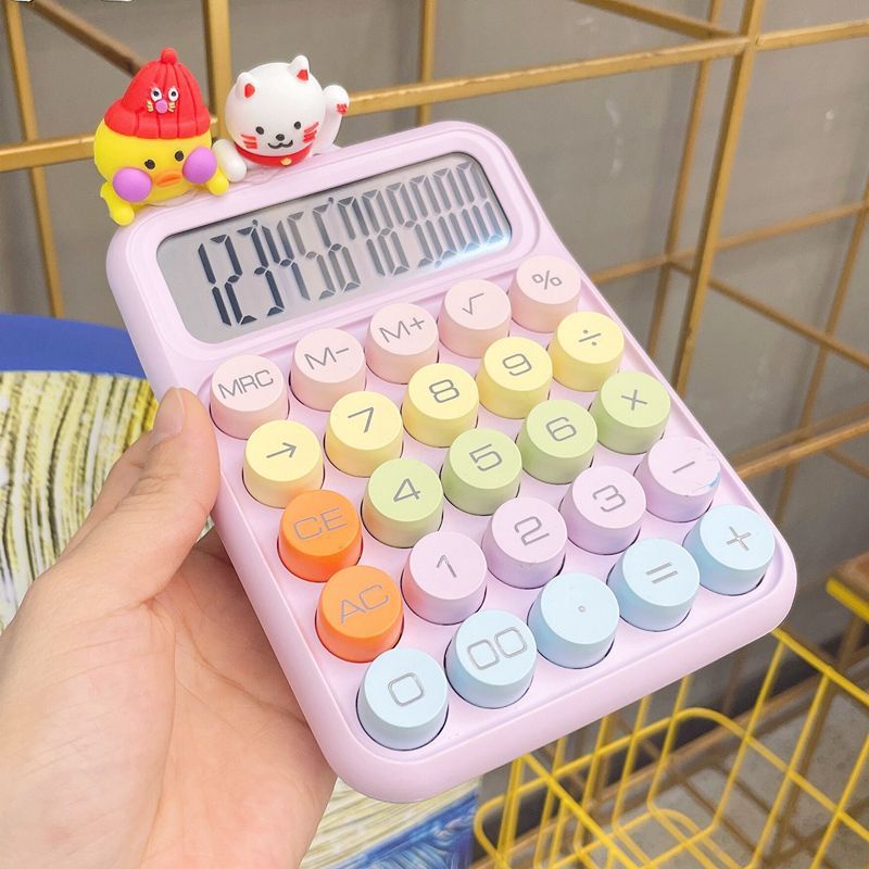 Máy tính tiền 12 số deli 819 .ttlv