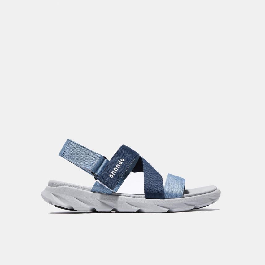 Giày Sandals SHONDO F6 Sport - F6S2130-Màu Xám Xanh mới giá rẻ
