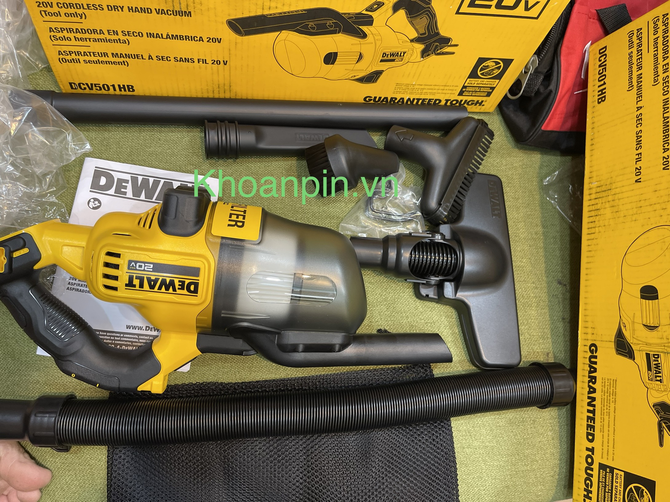 Máy hút bụi Dewalt DCV501HB