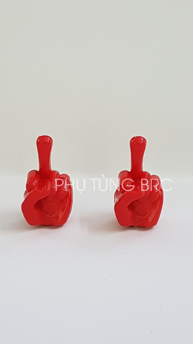 Van vòi  xe máy kiểu 1 ngón tay ( SL: 1 cặp, đủ màu cho khách chọn).