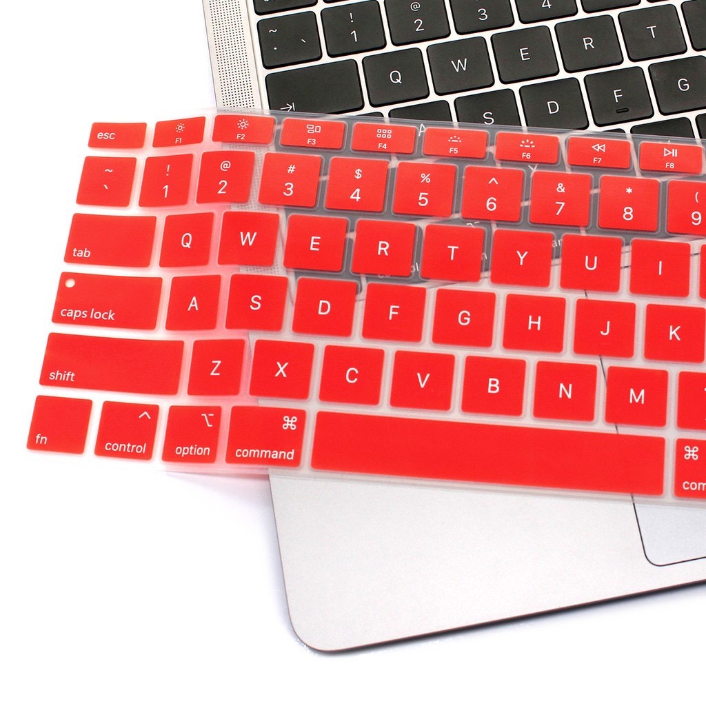 Phủ phím cho Macbook bằng silicon cao cấp đủ màu