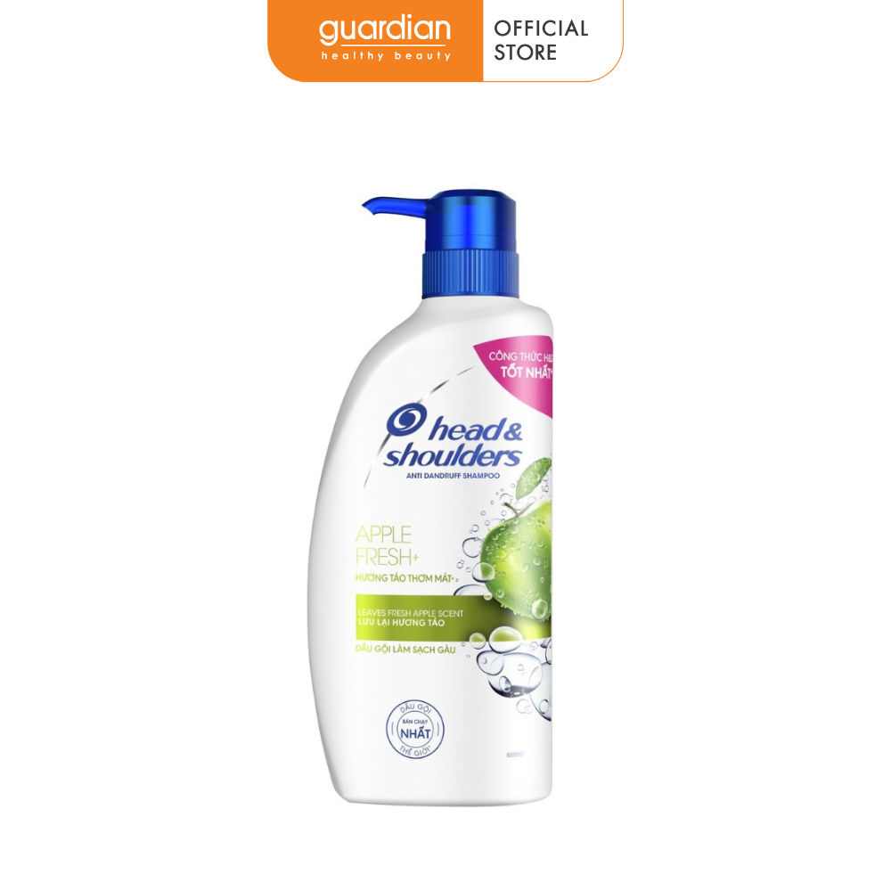 Dầu Gội Làm Sạch Gàu Hương Táo Thơm Mát Anti-Dandruff Apple Fresh Head & Shoulders 625Ml
