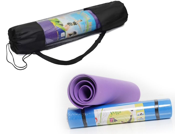 THẢM TẬP YOGA  , THẢM DÀY  DẶN 6MM    [TẶNG KÈM TÚI  ĐỰNG TIỆN LỢI ]