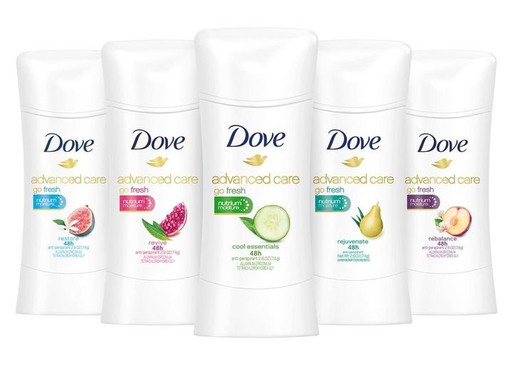 Sáp khử mùi dove advanced care 74g