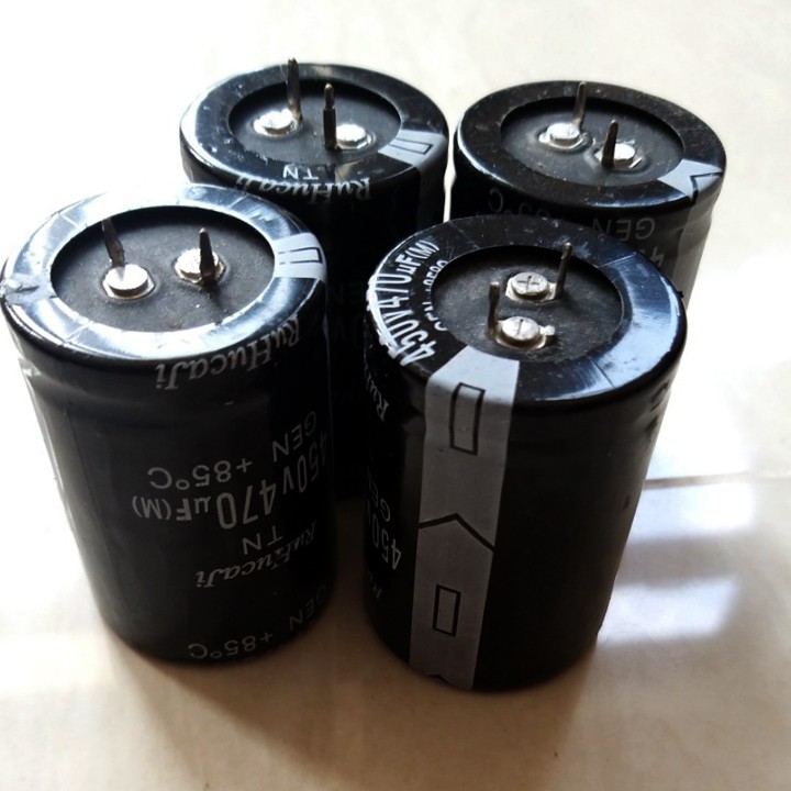 Tụ Nguồn 470-450V  Bộ 5 - Tụ Nguồn
