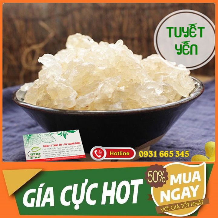 Tuyết yến khô 100g cao cấp - thảo dược thanh bình