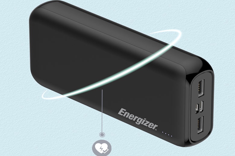 Pin sạc dự phòng Energizer 20000mAh /37V Li-Polymer UE20010