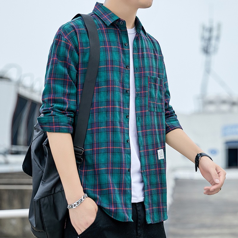 Áo sơ mi nam caro dài tay Thời Trang ARIC-MEN LUXURY Chất áo sơ mi lên form cực chuẩn, kiểu dáng hiện đại, trẻ trung