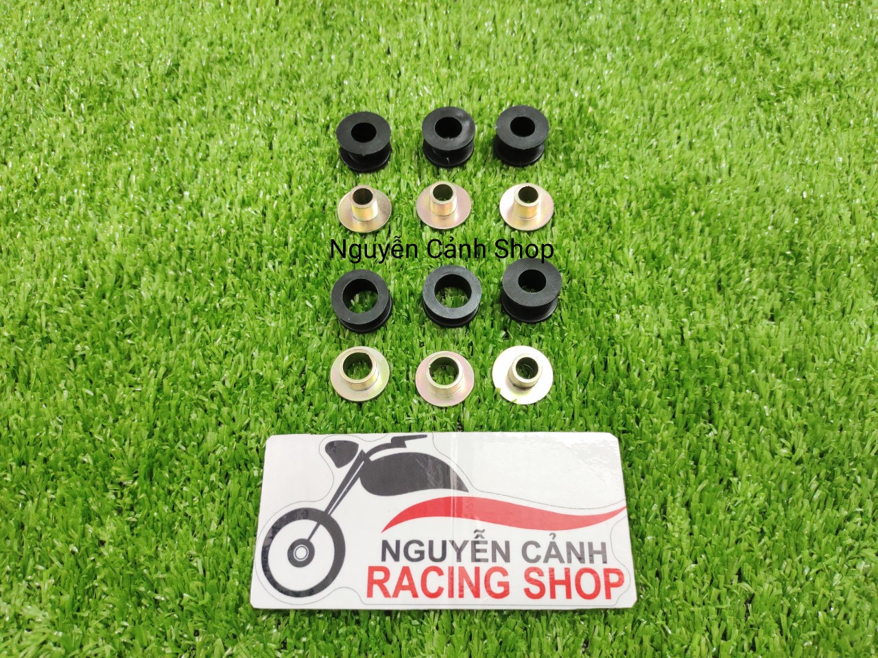 ắc cao su gác chân wave 2004