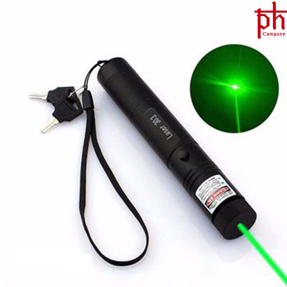 Đèn Pin Chiếu Tia Laser 303 Cao Cấp