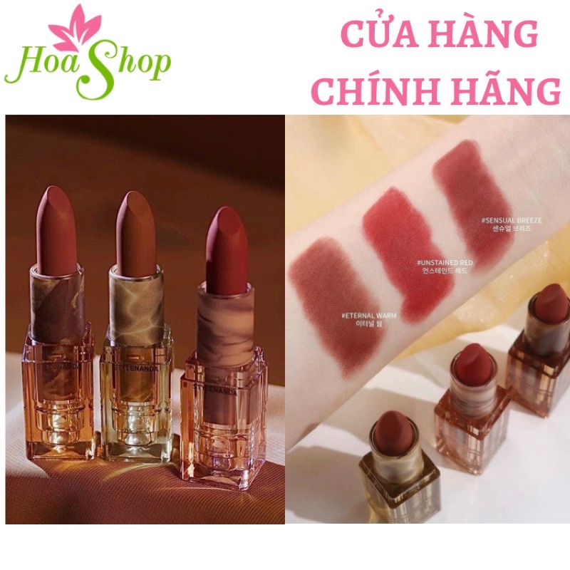 [HOÀN TIỀN 15%]Son Thỏi 3CE Soft Matte Lipstick Version Deep Under More Deep