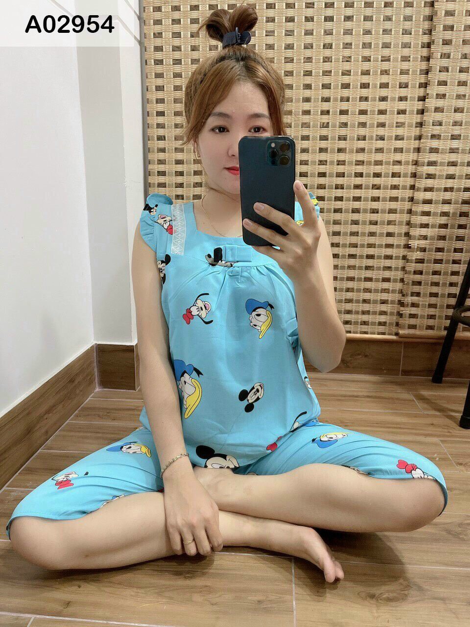 Set Bộ Kate Lụa Lững Dễ Thương