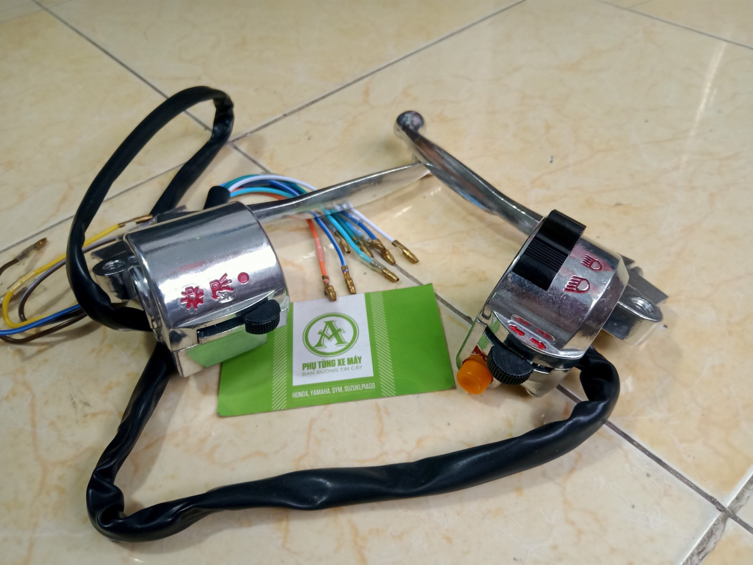 Cùm công tắc CD hàng cao cấp không đề