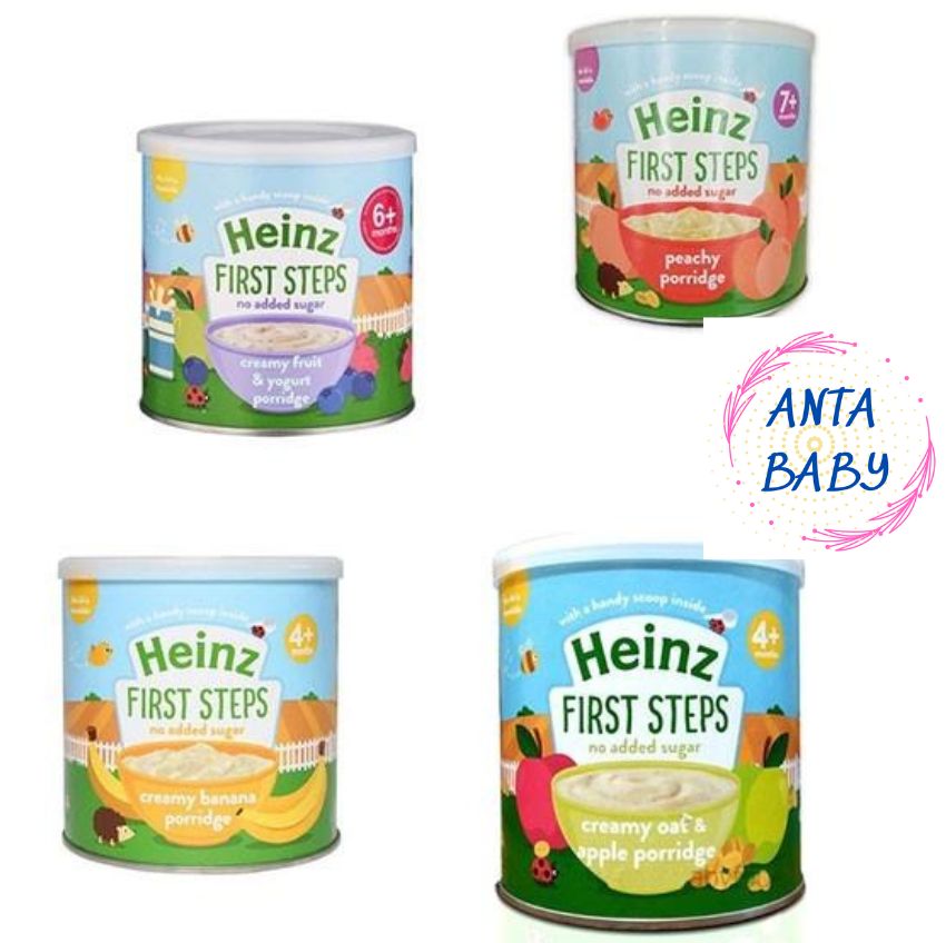 Bột Heinz Ăn Dặm Anh 200g Đủ Vị.