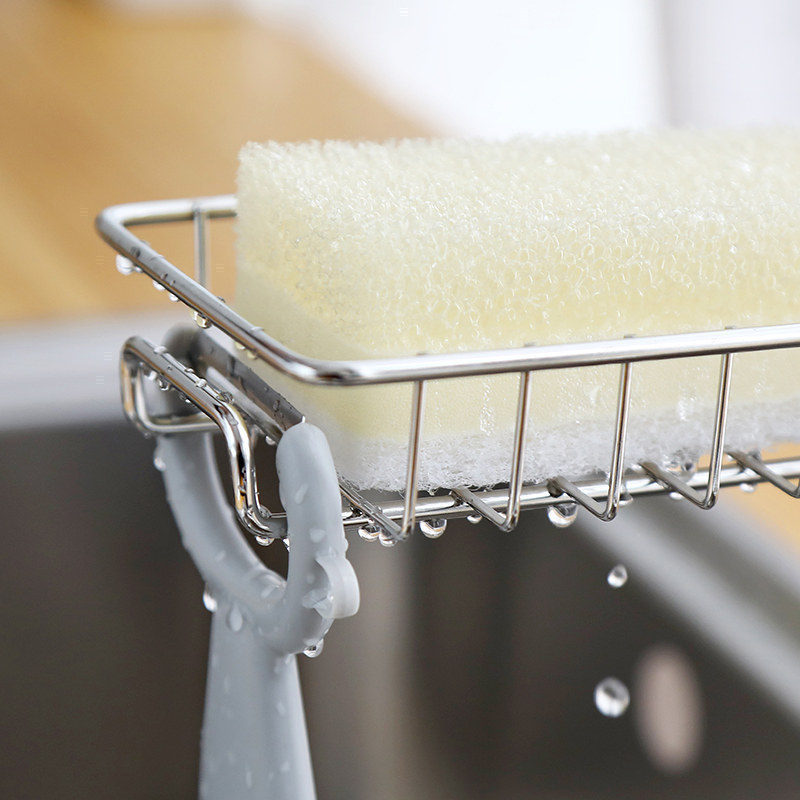 Khay Inox 304 Gắn Vòi Nước Đựng Đồ Rửa Chén