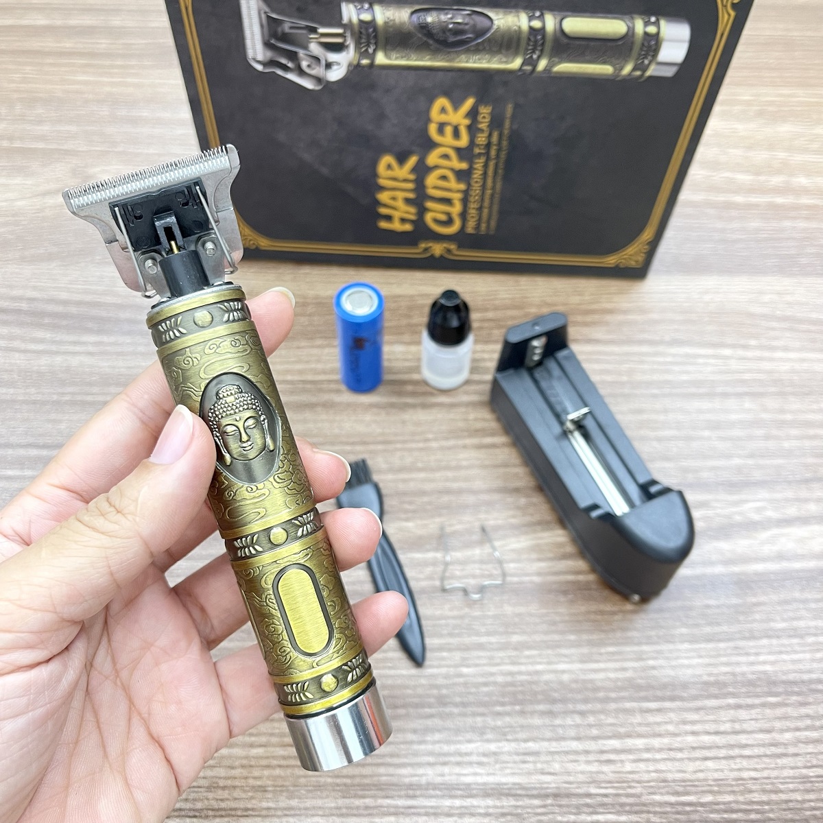 Tông đơ cạo viền cao cấp BARBER A3100