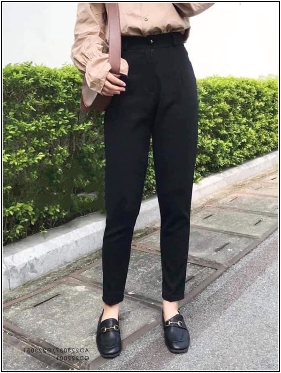 quần BAGGY TÂY màu đen chất siêu đẹp hàng chuẩn qTAY-13