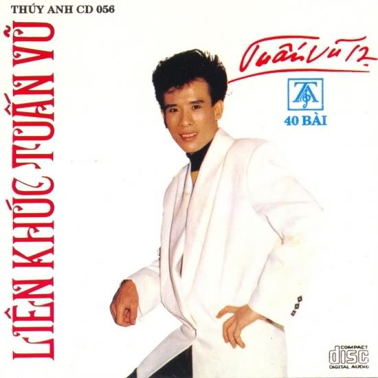 Bộ 5 đĩa cd nhạc Liên Khúc Tuấn vũ