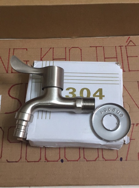 Vòi hồ inox 304