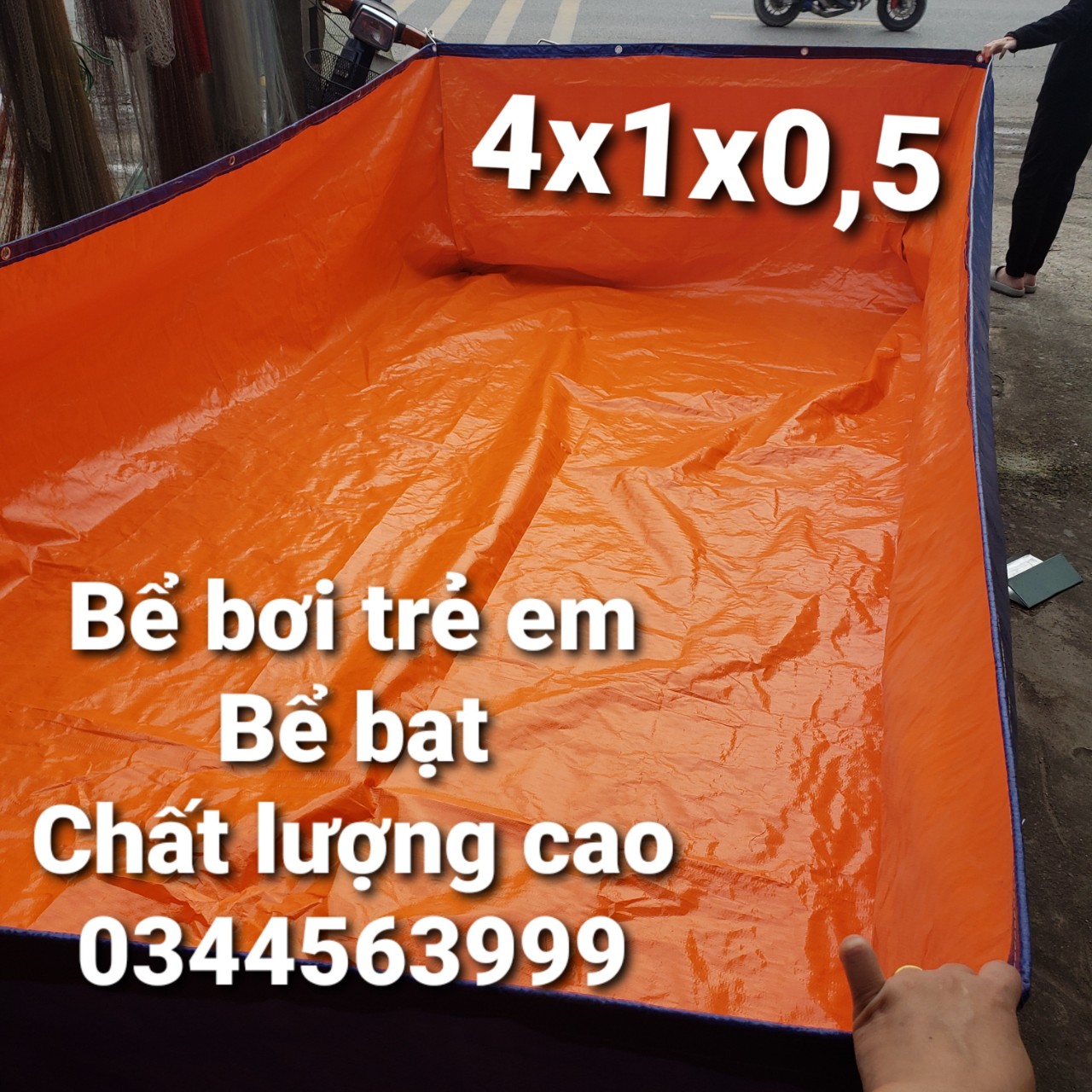Bể bơi bạt, bể bơi trẻ em đủ các kích thước