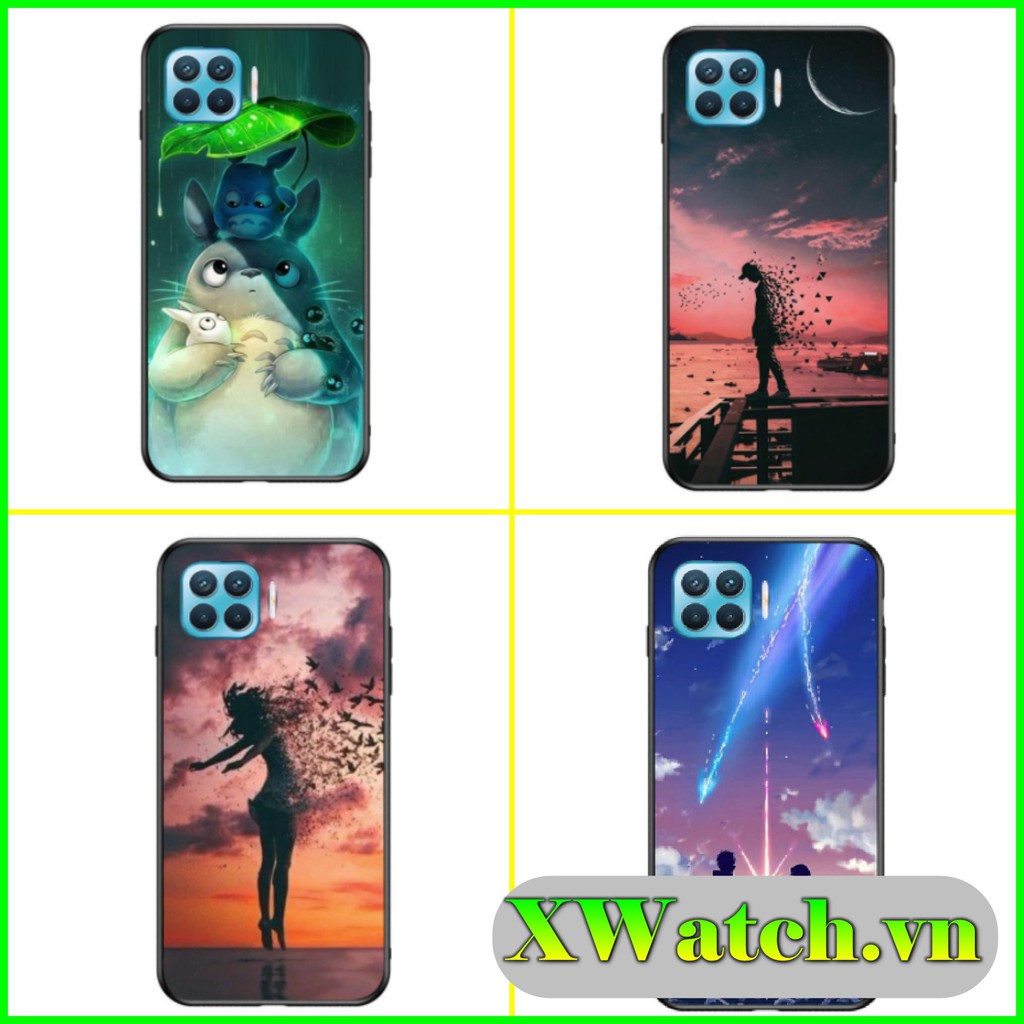 Ốp lưng phủ bóng oppo a15 / a93 / oppo f17 pro / oppo a73 hình anime