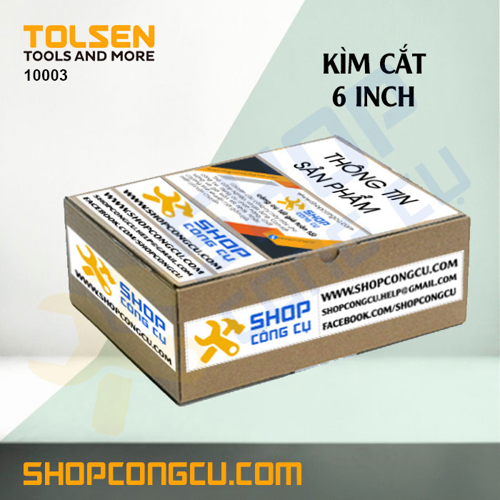 [HCM]Kìm cắt 6 inch Tolsen 10003