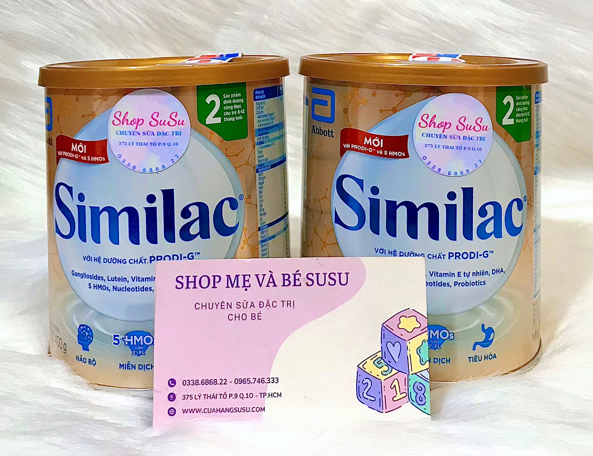 MẪU MỚI Sữa Similac số 2 cho bé 6-12 tháng 400g