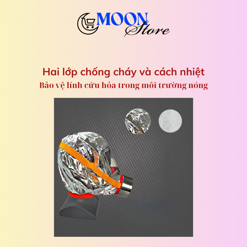 {Đạt chuẩn} Mặt nạ phòng khói, thoát hiểm khẩn cấp, PCCC