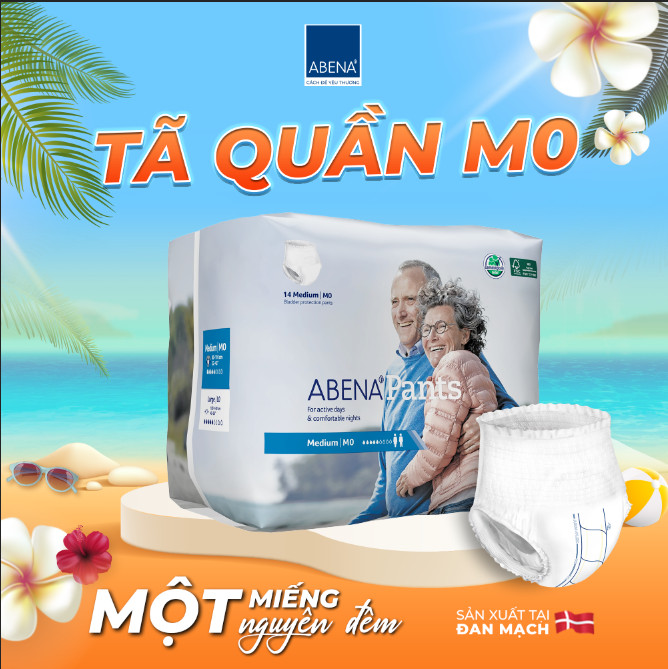 Tã quần người lớn Abena Pant - Nhập khẩu Đan Mạch (Gói 14 miếng)