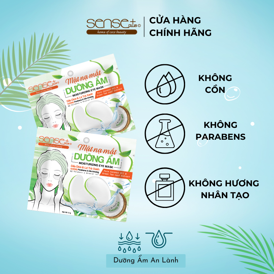 MẶT NẠ MẮT DƯỠNG ẨM SENSE PLUS 5G