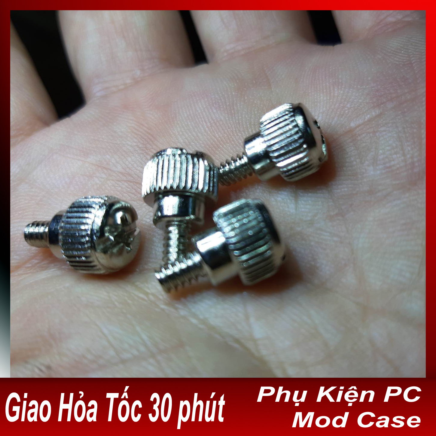 Ốc vặn tay Nắp Case