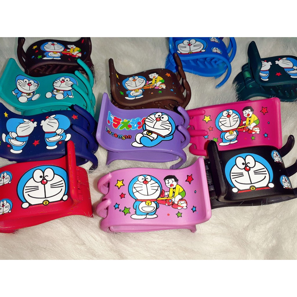 Kẹp cua 5 răng hình Doremon 3D siêu cute