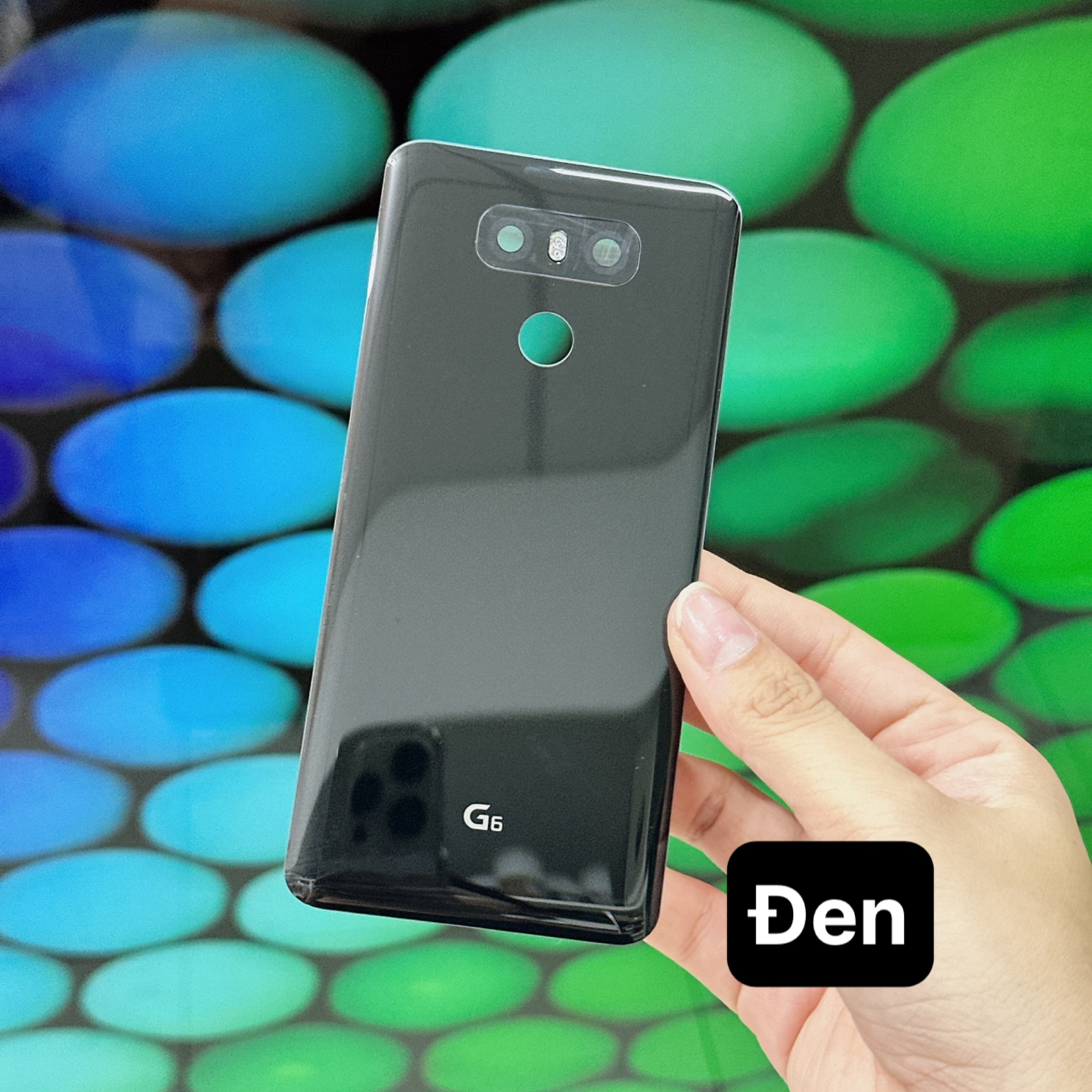 Nắp lưng liền kính camera LG G6 zin