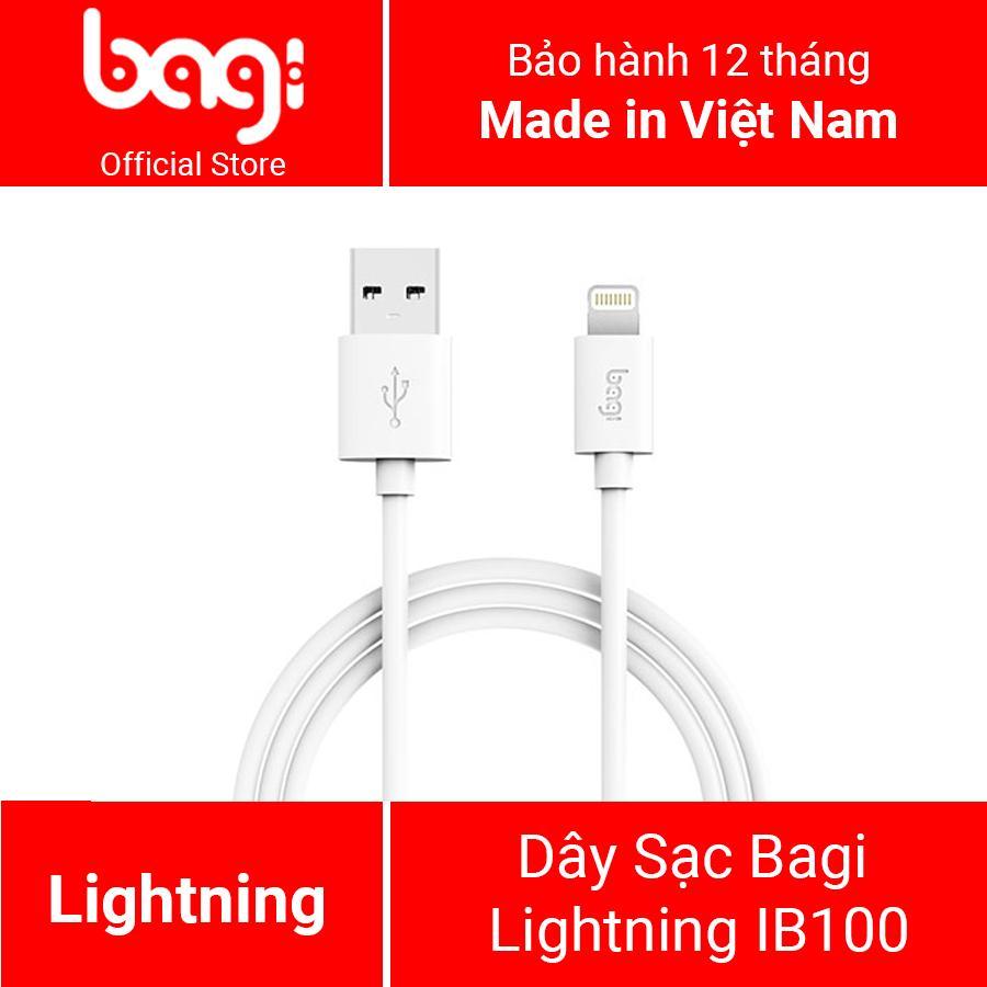 Dây Sạc Bagi Micro, Lightning, Type C MB120 1,2m