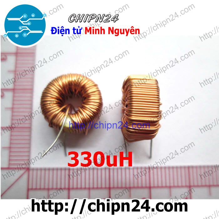 [2 cái] (KG2) Cuộn cảm xuyến 3A 330uH DIP (LM2576 LM2596)