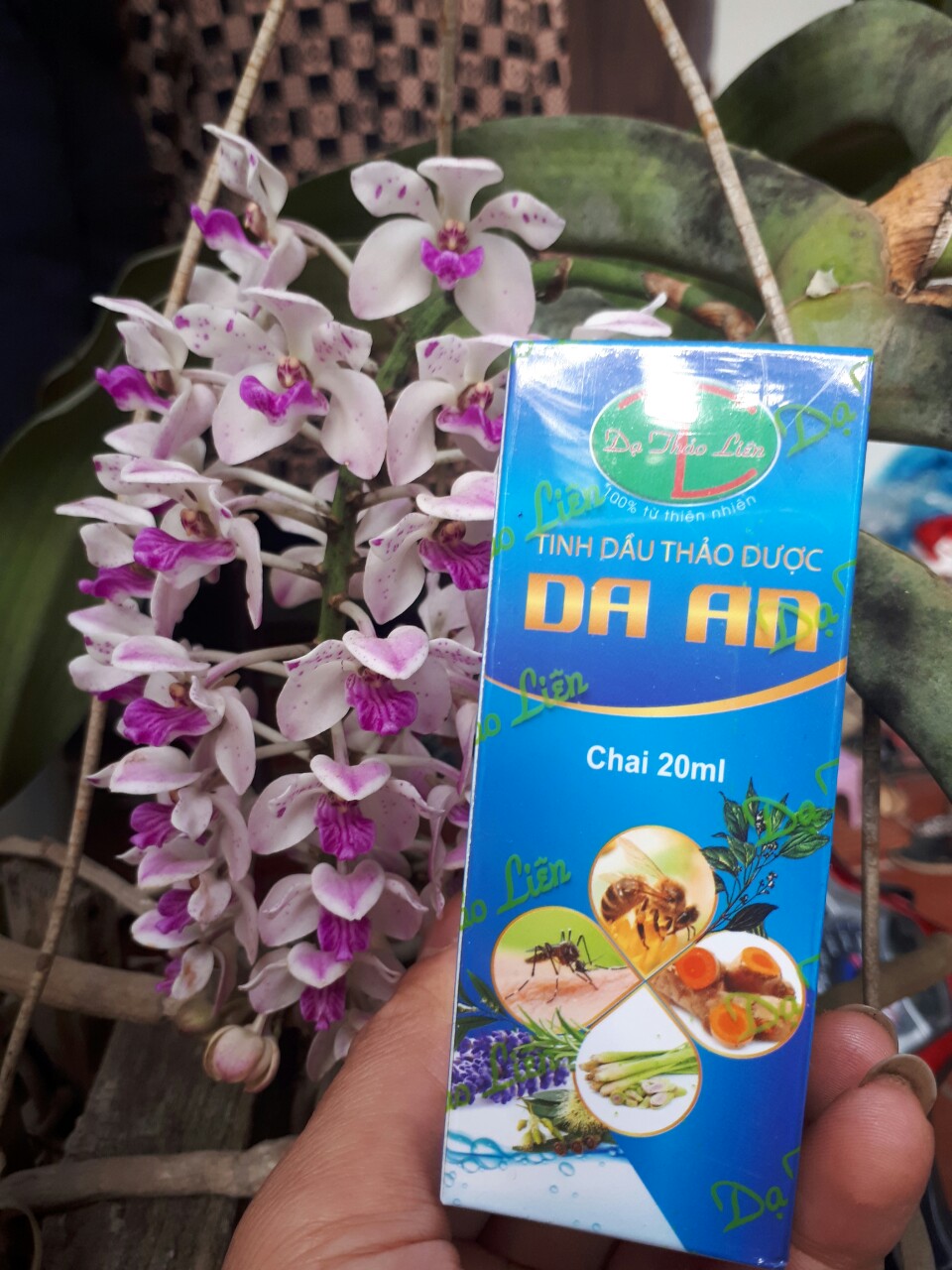 tinh dầu thảo dược DA AN 100% thuần thiên nhiên