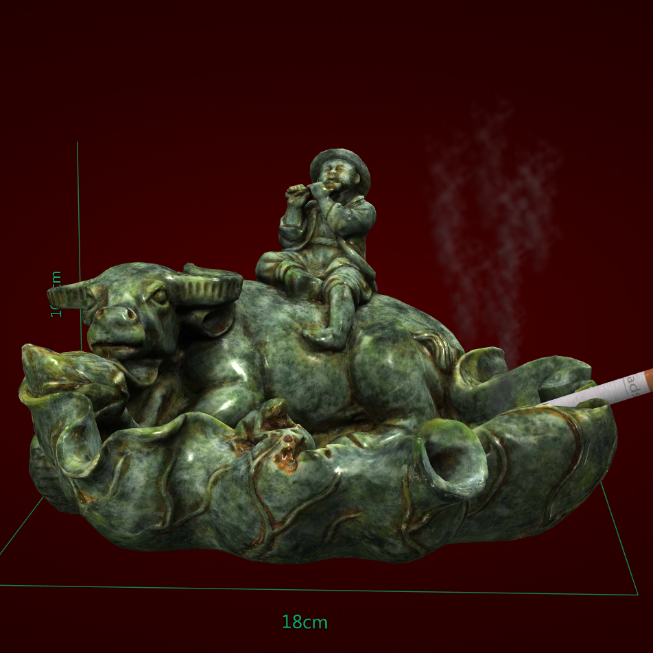 Gạt tàn thuốc con trâu - GT 032