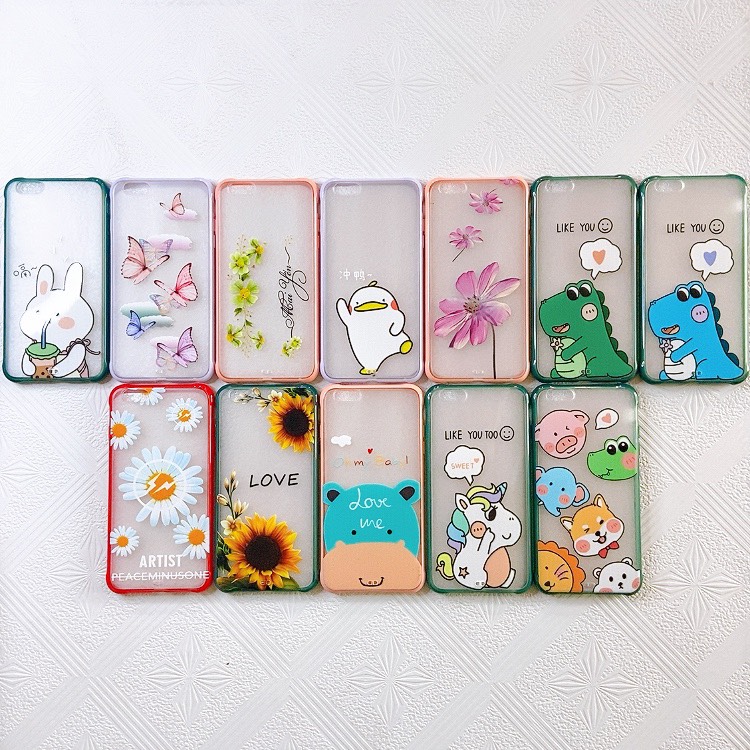 [HCM]ỐP VIỀN MÀU HÌNH CUTE IPHONE 6 PLUS/ 6S PLUS