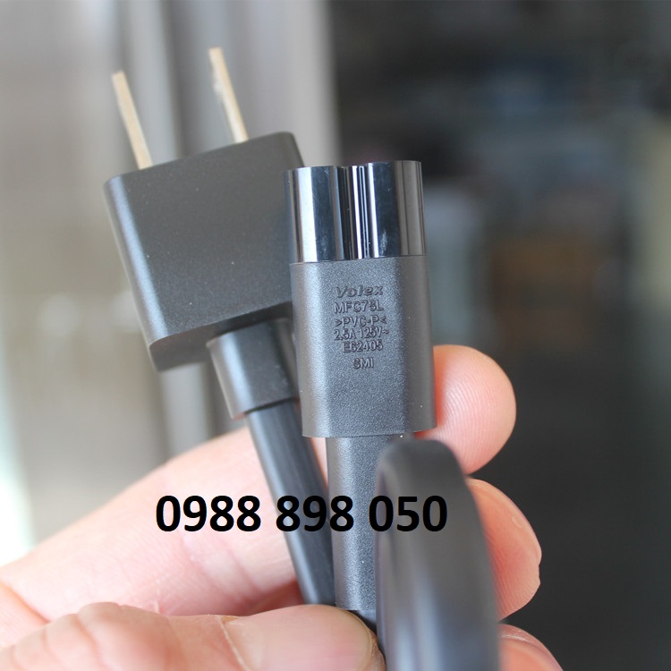 Dây nguồn số 8 Zin xịn chính hãng