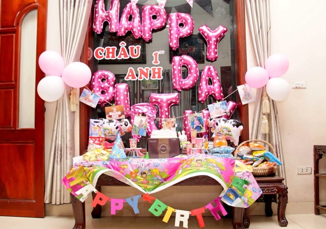 Bóng Chữ Happy Birthday