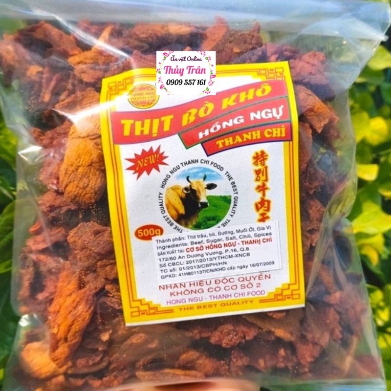 Khô bò vụn giòn chuẩn500g
