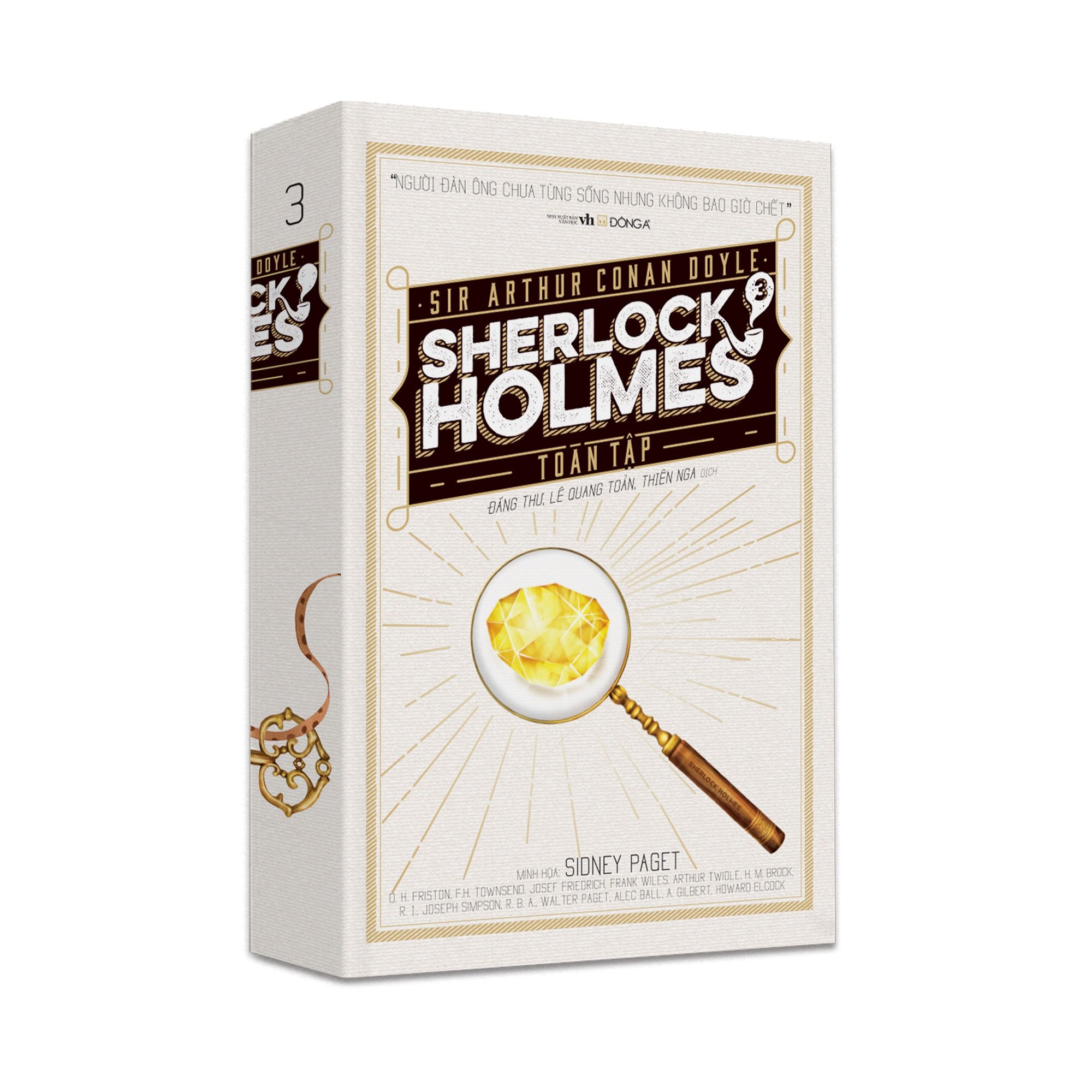 Cá Chép - Sherlock Holmes Toàn Tập (3 Tập - Hộp Đứng) (Bìa Mềm)(Tái Bản)