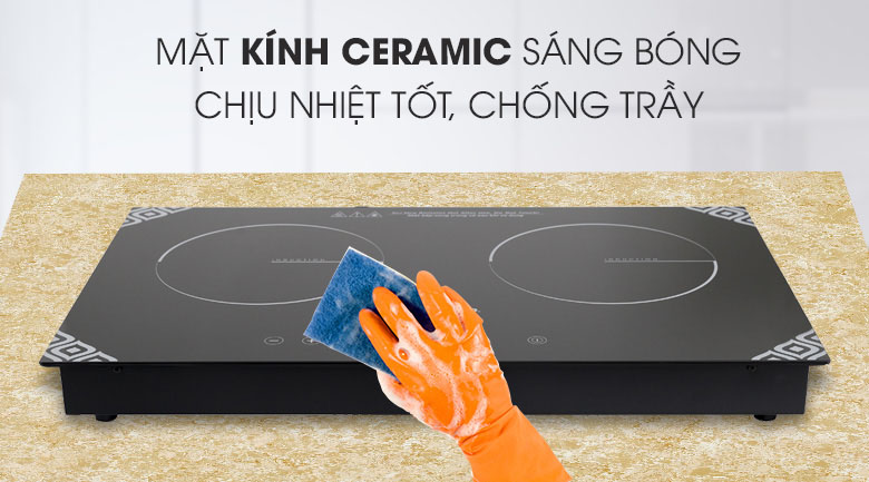 Bếp từ đôi Kangaroo KG498N