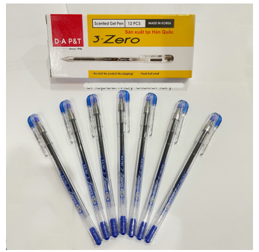 Hộp 12 bút mực nước Zero 0.38mm Dong A Hàn Quốc