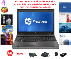 [Trả góp 0%]Laptop game và đồ họa giá tốt- HP 6570b Core i5 3210M/ Ram 4G/ HDD 250G/ VGA HD 4000/ Màn 15.6 inch/ Có Phím Số/ Vỏ nhôm