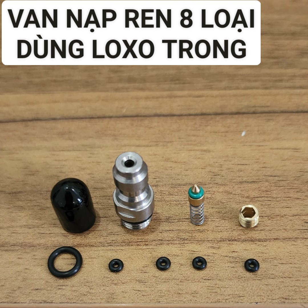 Van nạp một chiều chân 8mm